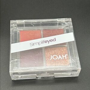 JOAH Simplifeyed Eyeshadow Quad — Rose & Peach Tones